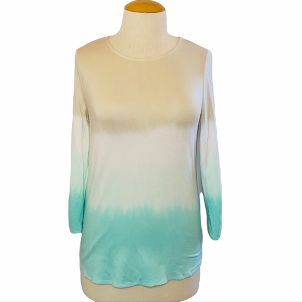 Como Vintage XL Long Sleeve Ombre Shirt NWT